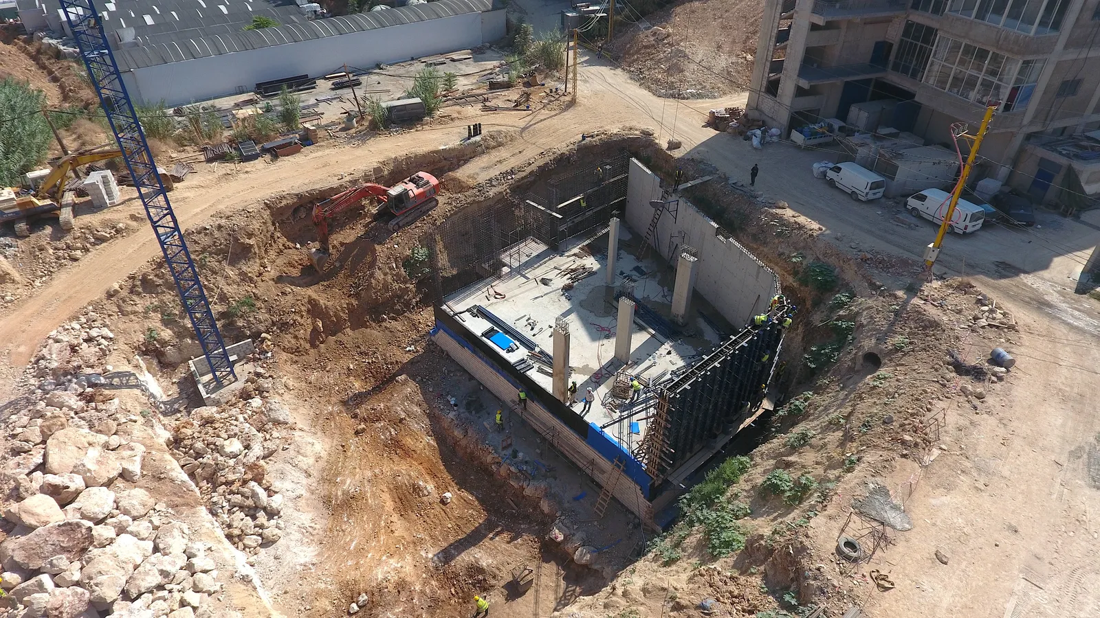 Construction of Industrial Buildings (3 Blocks)